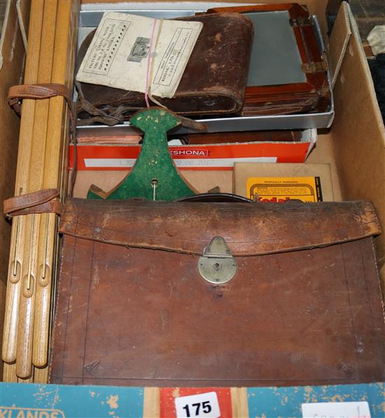 Plate, camera etc